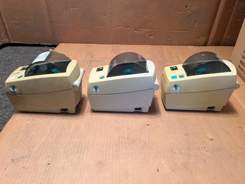 3 x ZEBRA LP 2824 PLUS 282P-201110-000 THERMAL LABEL PRINTER Parallel Port - Picture 6 of 8
