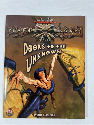 Planescape Türen zum Unbekannten von Bill Slavicsek (1996, TSR, AD&D 2. Auflage.) 6011