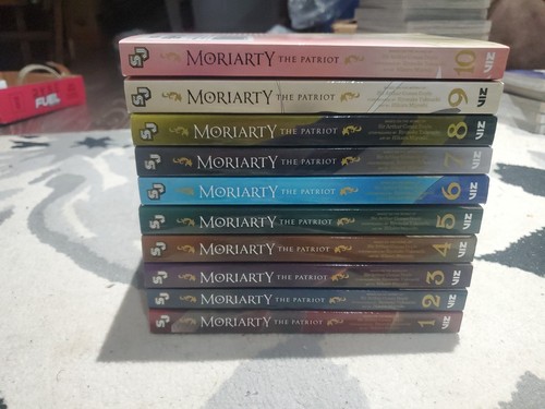 Moriarty The Patriot Manga English Volume 1-10, Like NEW, Free Shipping 