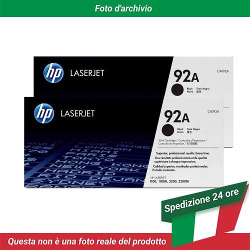 HP 92A Toner Black 2 Pack