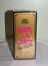 Viva La Juicy Gold Couture Eau de Parfum  Size 1.7 oz  Box Cellophane Sealed