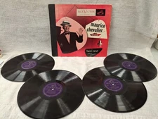 MAURICE CHEVALIER RETURNS French Chanson HENRI RENE Valentine VICTOR Album S 51