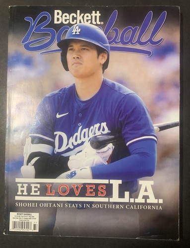 Beckett Baseball Shohei Ohtani May 2024 LA Los Angeles Dodgers