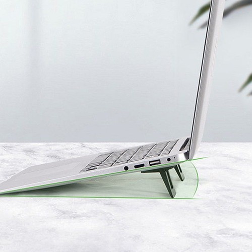 Laptop Stand Riser for Desk Adjustable Vertical Accessories Foldable - Afbeelding 10 van 10