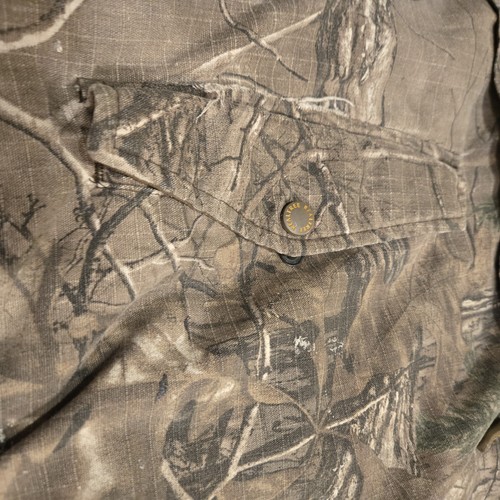 Realtree Hunting Field Jacket Water-Resistant Camo Fabric Men size 2XL w/ flaw - Picture 16 of 22
