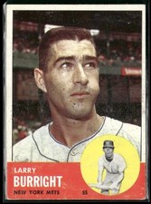 1963 Topps #174 Larry Burright VG