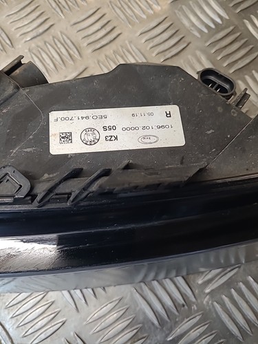 SKODA OCTAVIA MK3 DRIVERS FRONT FOGLIGHT 5E0941700F 17-20 - Picture 4 of 6