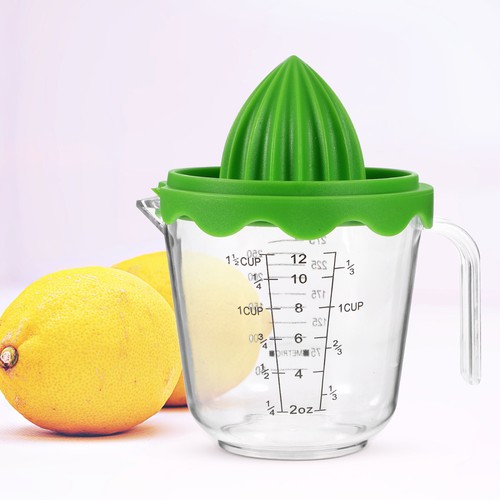 Exprimidor de cítricos exprimidor de limón desmontable exprimidor de jugo de fruta pequeño multiuso - Imagen 2 de 12