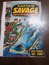 Captain Savage and His Leatherneck Raiders #11 Marvel comics FN Cond