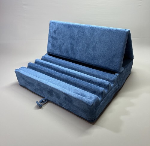 Tablet Pillow Lap Holder Foldable Stand Soft Pad Dock Multiple Viewing Angles