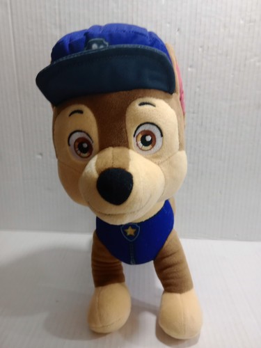 Talking Chase Paw Patrol Plush 12" Interactive Wagging Tail Dog, VG & Clean - Picture 4 of 9