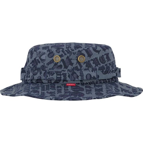 Supreme Cities Jacquard Boonie Blue SS25 Size M/L - Picture 2 of 8