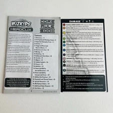 Heroclix 2017 Core Rule Book & Power and Abilities Guide