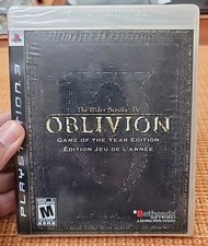Elder Scrolls IV Oblivion: Game Of The Year Edition (Playstation 3) New & Sealed