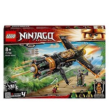 LEGO Ninjago Revolver Blaster 71736 Toy Block Present Ninja Ninja Airplane Airpl