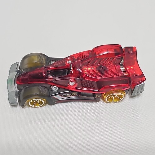 Coche de carreras fundido a presión suelto Hot Wheels Road Rocket X-Raycers rojo 1:64 1995-2014 - Imagen 7 de 10