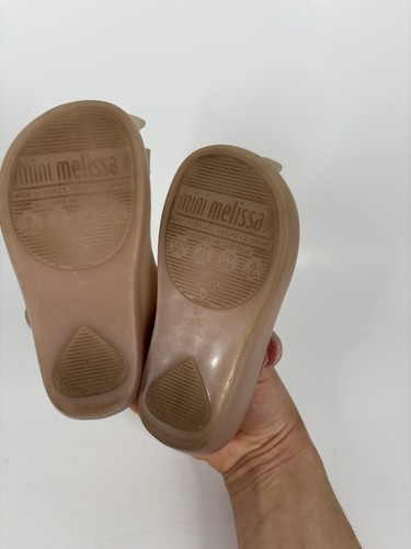 Mini Melissa Blush shoes, Size 6 - Picture 4 of 7