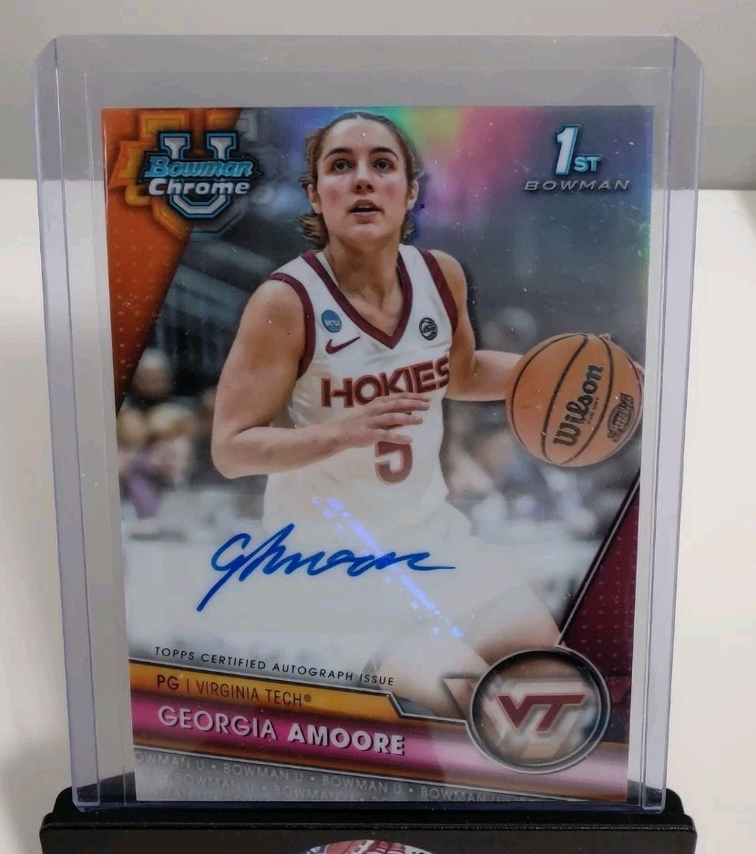 2023-24 Bowman U Chrome Georgia Amoore 1st Refractor Auto /250 BCPA-GA