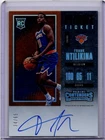 2017-18 Panini Contenders Frank Ntilikina #108 Rookie Playoff Autograph /65