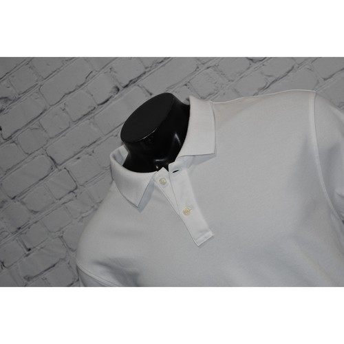 J Crew Golf Polo Shirt Men Size 2XL Cotton Polyester Stretch Performance White - Picture 2 of 5