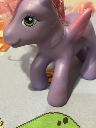 My Little Pony G3 Pegasus Royal Rose Crystal Princess 2005 - Imagen 4 de 6