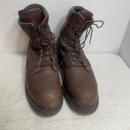 Red Wing USA 2408 Supersole Work Boot 2.0 Men's 11 Brown Leather Steel Toe Good - Picture 3 of 20