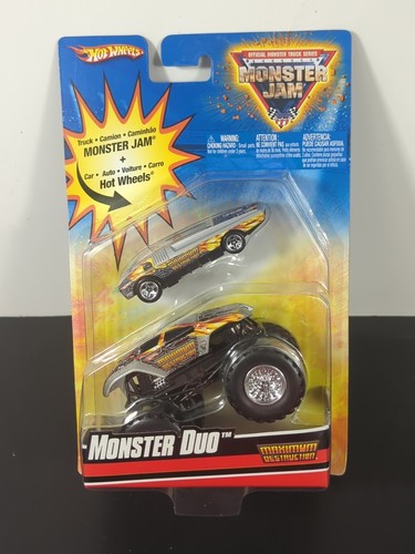 Maximum Destruction 2009 Hot Wheels Monster Duo Monster Jam 1/64 Scale New! - Picture 2 of 13