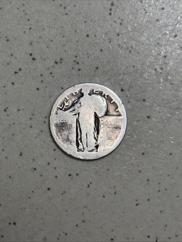 Standing Liberty Quarter 90% Silver US Coin Circulated - Picture 2 of 4