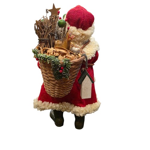 10" Kurt Adler Fabriche Santa Partridge Musical Figurine "12 days of Christmas" - Picture 8 of 11