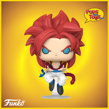Funko Pop!  Super Saiyan 4 Gogeta Dragon Ball GT #2074 +0.5mm Protector New