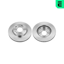 2x OPTIMAL BS-8650C Bremsscheiben Vorne für HONDA CIVIC VII Coupe (EM2)