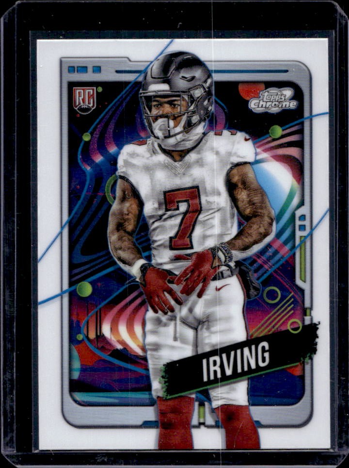 2024 Topps Cosmic Chrome Bucky Irving White Hole Refractor RC #188 Buccaneers