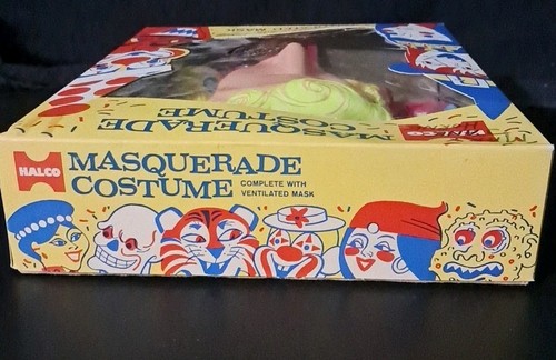 MASCARILLA Y DISFRAZ HALCO MISS AMERICA VINTAGE PEQUEÑO 4-6 CAJA ORIGINAL - Imagen 5 de 16