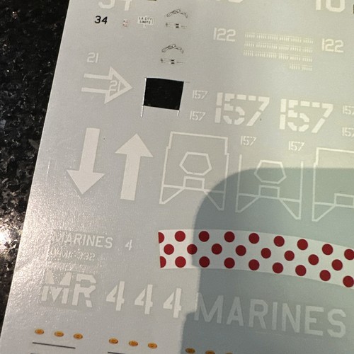 SUPERSCALE DECAL 72124 72-124 WW2 USMC F4U CORSAIR F6F HELLCAT VMF-111 SSI Used - 第 14/19 張圖片