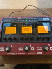 Zoom B3 Multi-Effects Guitar Effect Pedal used