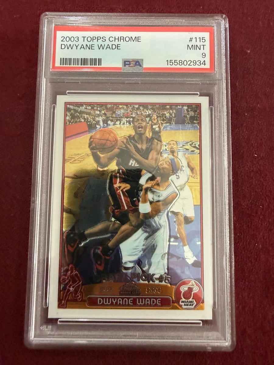 Topps Dwyane Wade Basketball Rookie Sports Trading Cards