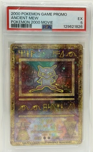 Pokémon TCG Ancient Mew PSA 5 EX Holo Card Movie Promo