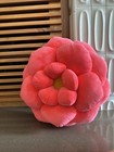 Green Philosophy Co 3D Flower Plush Accent Throw Pillow