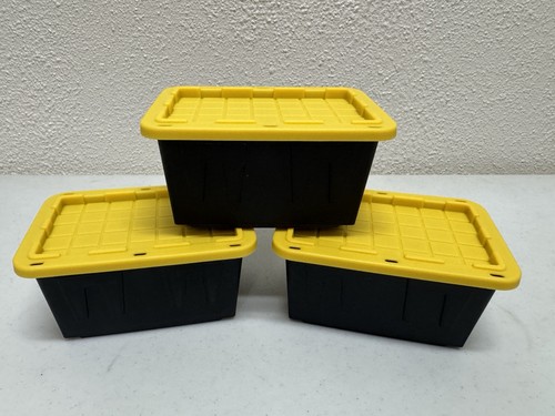 Lowe’s Teeny Tote Tiktok Viral Mini Plastic Storage Totes Set Of THREE! New 2025 - Picture 1 of 4