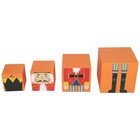 Decorative Storage Box Stackable Gift Boxes Christmas Nutcracker
