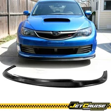 Fits 08-10 Subaru Impreza WRX Sti CS Style Front Bumper Lip Spoiler - PU