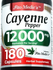 FITO MEDIC'S Lab | Cayenne Pepper Capsules Organic | Extract... 