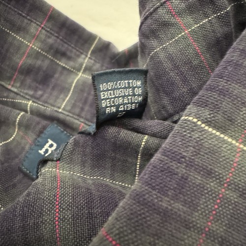 Polo Ralph Lauren Herren Button-Down Hemd 4XL Tall Classic Fit kariert Langarm - Bild 5 von 8