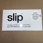 Slip Pure Mulberry Silk Pillowcase - White, Size: King (20" x 36") Luxury