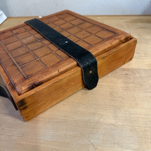 Artisan Tak Brettspiel Set Holz Spielsteine Steinfiguren Tragbar Gaming Box - Bild 5 von 9