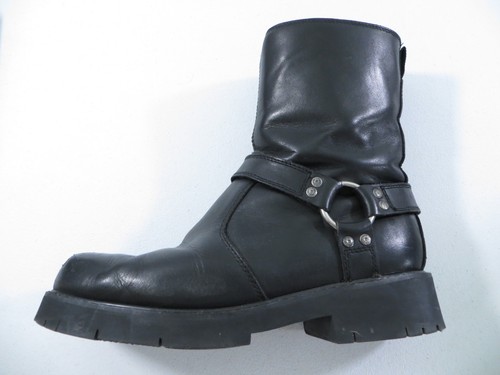 Botas de motocicleta Harley Davidson Side Street de cuero negro para hombre 91080 talla 9,5 M - Imagen 7 de 18