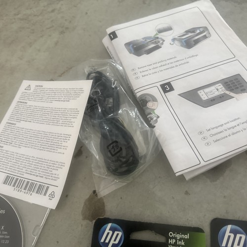 HP Officejet 4620 All-In-One Printer Fax Scan Copy WiFi W/ink Disc Look Freeship - Picture 12 of 15