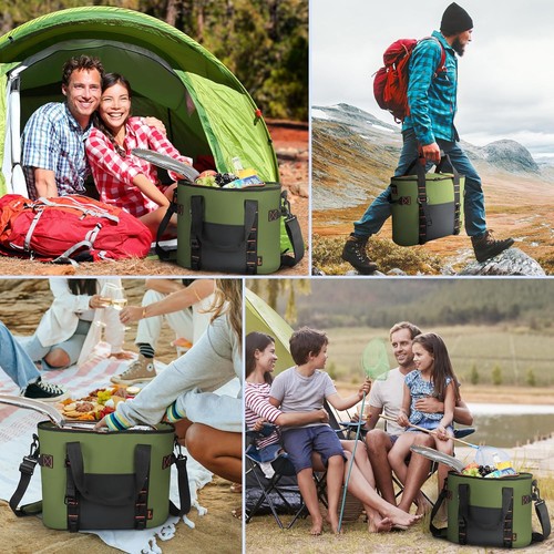 Tirrinia Camping Cooler Bag-Insulated Leakproof Small Cooler Tote with Opener - Picture 7 of 7