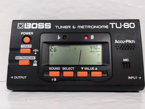 Boss Guitar Digital Tuner Metronome Function Model TU-80 Pre-owned WORKING!! - Picture 3 of 7