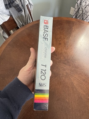 BASF T 120 Video Cassette Sealed New - Picture 3 of 3